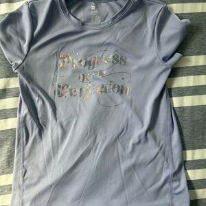 All in Motion Light Purple Graphic Tee